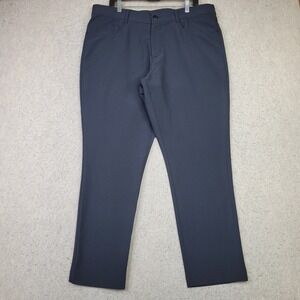 Panama Jack‎ Pants Mens 38x30 Black Performance Chino Stretch Golf